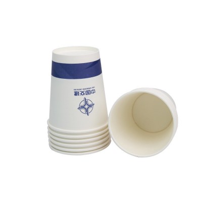 厂家供应批发一次性杯子纸杯印字加印LOGO隔热加厚纸壳广告纸杯图3