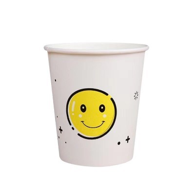 芳洁纸杯一次性家用红色新年纸杯蛇年纸杯加厚加硬一件代发爆款图3