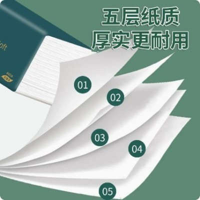 20包家用抽纸整箱批发纸巾卫生纸家庭实惠装餐巾纸面巾纸原木纸抽图2