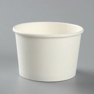 一次性纸碗 沙拉碗 汤碗 打包碗定制批发450ML图5