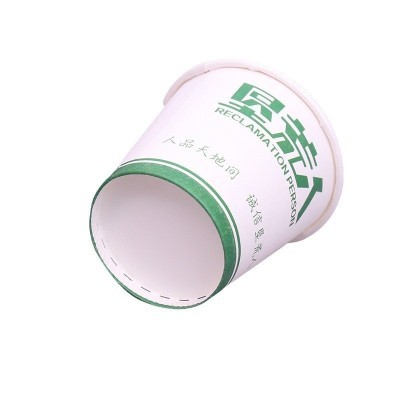 厂家一次性纸杯印刷LOGO纸杯定制加厚奶茶双层广告纸杯订做批发图2