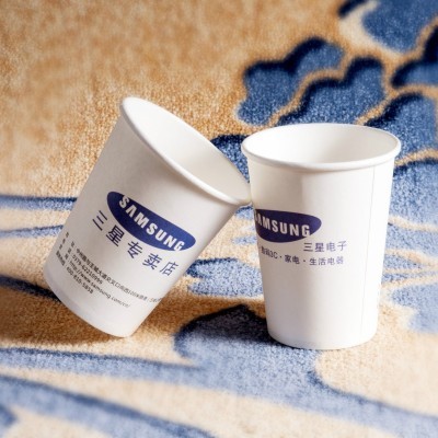 一次性纸杯定做厂家 7盎司加厚汽车广告纸杯 5000只起订印logo图2