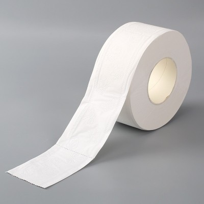 大卷纸厕纸商用酒店厕所卫生间大盘纸家用整箱大盘卷筒手纸巾图2