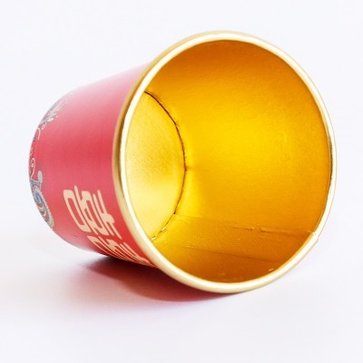 一次性纸杯厂家婚礼酒席喝水敬茶杯加厚餐具婚庆用品红色喜庆纸杯图4