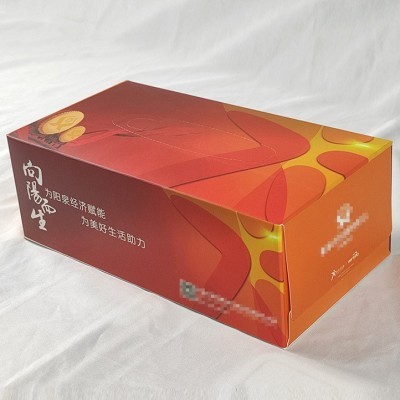 广告纸巾抽纸酒店餐巾纸 制印logo保险银行管理局纸巾 盒装餐巾纸