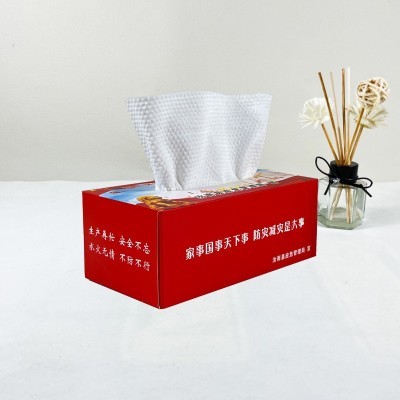 洗脸巾干湿两用珍珠纹盒装整箱批发工厂直销抽取式棉柔巾洁面巾图4