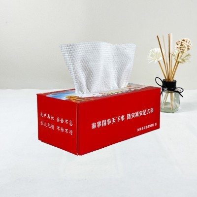 洗脸巾干湿两用珍珠纹盒装整箱批发工厂直销抽取式棉柔巾洁面巾图5