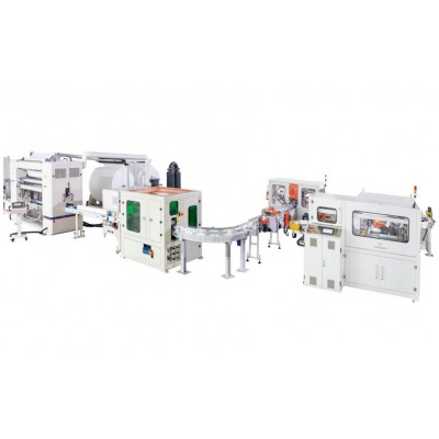 全自动抽取式面巾纸生产线