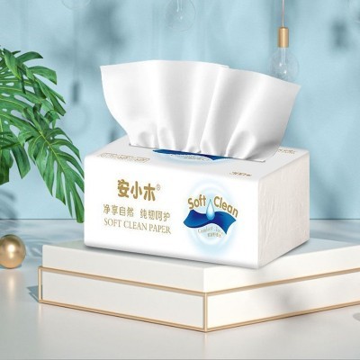 整箱加大加厚纸巾40包原生木浆抽纸实惠家庭装纸抽可加logo卫生纸图4