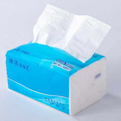 纸精灵 现货软包抽纸4层加厚120抽 3包抽纸厚实柔软家用卫生纸可图5