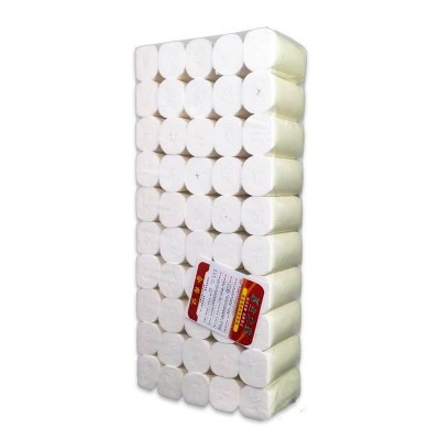 一件代发宾馆用纸小卷纸酒店卫生间专用实心100卷厕纸商用卫生纸图2