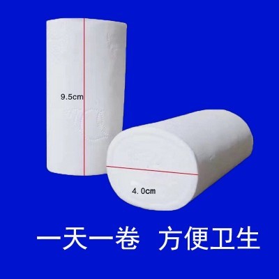 一件代发宾馆用纸小卷纸酒店卫生间专用实心100卷厕纸商用卫生纸图5