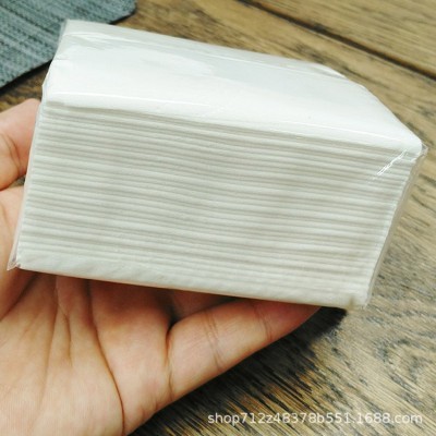 餐巾纸抽纸商用快餐店大排档饭店小餐馆纸巾批发卫生纸酒店纸巾图2