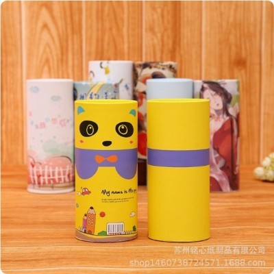 卡通车载圆筒抽纸餐厅创意抽取式餐巾纸可印logo纸巾商用批发图2
