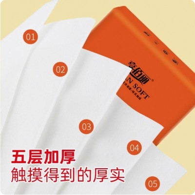大包抽纸整箱批发代发抖音同款实惠装餐巾纸图2