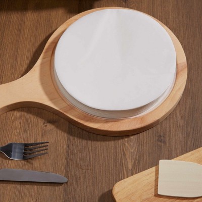 圆形硅油纸烤肉纸空气炸锅纸吸油纸烤箱烘焙纸烧烤纸专用防粘垫纸图4