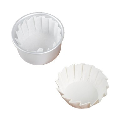 4寸6寸巴斯克油纸托戚风蛋糕不沾防油围边纸芝士蛋糕免折叠油纸图2