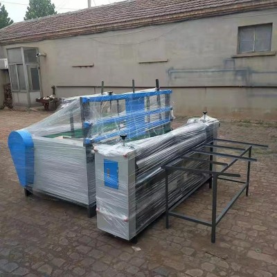 瓦楞纸板胶水机过胶机手动裱胶机瓦裱瓦裱纸机猫抓板设备裱纸机图2