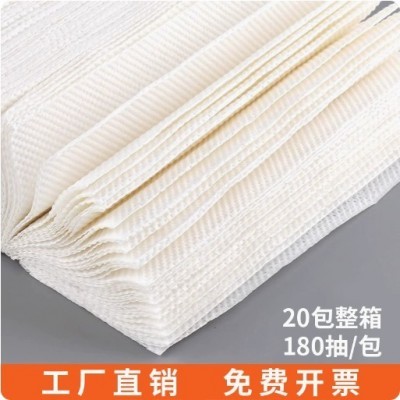 商用擦手纸宾馆酒店卫生间家用厨房卫生纸巾吸水整箱实惠装批发图2