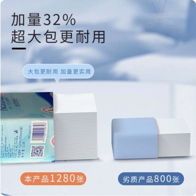 祈萌悬挂式抽纸挂壁底部抽取式卫生纸大包家用擦手纸实惠包邮批发图2