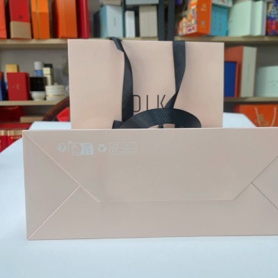 FSC认证环保手提袋牛皮纸袋购物包装袋再生材质可定制印 刷工厂图5