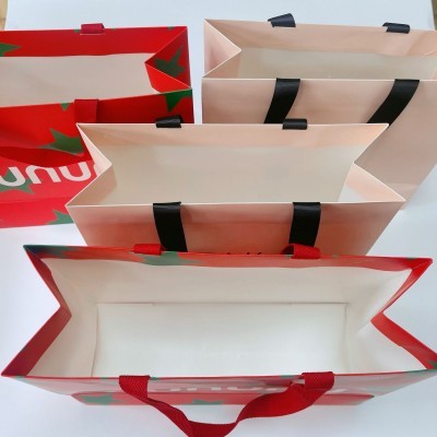 FSC认证环保手提袋牛皮纸袋购物包装袋再生材质可定制印 刷工厂图4