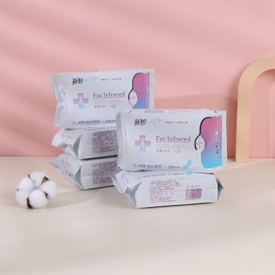 厂家供应新婷卫生巾日用夜用亲肤超薄绵柔透气卫生巾超市同款批发图3