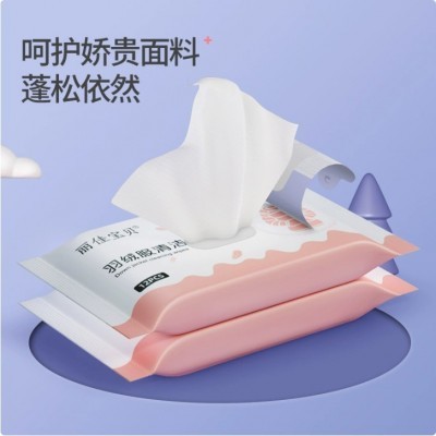 羽绒服清洁湿巾一次性干洗免洗去油污渍清洗湿纸巾小包12片批发图2