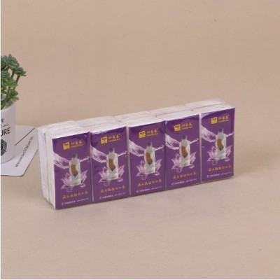 厂家批发手帕纸巾 2层3层原木纸巾 迷你包小包纸巾广告宣传纸巾