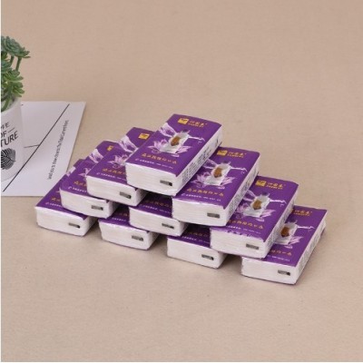 厂家批发手帕纸巾 2层3层原木纸巾 迷你包小包纸巾广告宣传纸巾图2