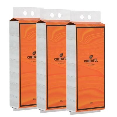 植护4大提壁挂抽纸卫生纸气垫挂抽式纸巾悦色抽纸挂式家用纸整箱图4