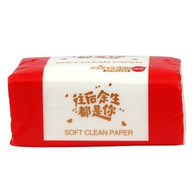 往后余生系列抽纸 备婚订婚喜事结婚用品 婚宴酒席喜字纸巾抽纸图4