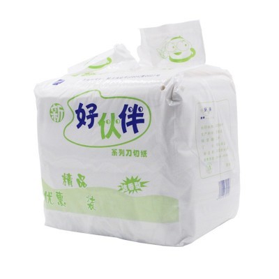 新好伙伴厕纸刀切卫生纸 平板纸1000系列草纸 柔软卫生纸图2