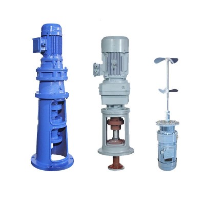 工业成套搅拌设备化工污水处理齿轮减速机液态搅拌机机架搅拌桨叶图3