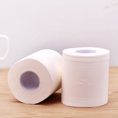 原生木浆厕所纸巾家庭实惠装空芯卷纸10卷一提卫生纸家用直批包邮图2