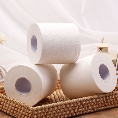 卫生纸卷纸批发140g 家用10卷空心卷纸原木浆厕所卷筒纸巾包邮图2