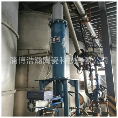 厂家供应 高浓除渣器 陶瓷除渣器 淄川耐磨陶瓷管道 除渣器整机图2