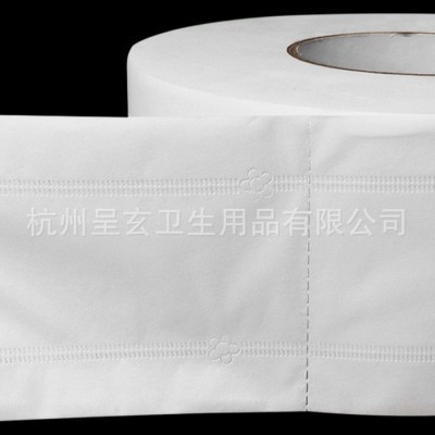 呈好700克大卷纸厕纸酒店大盘纸商用整箱饭店厕所纸巾卫生纸批发图4