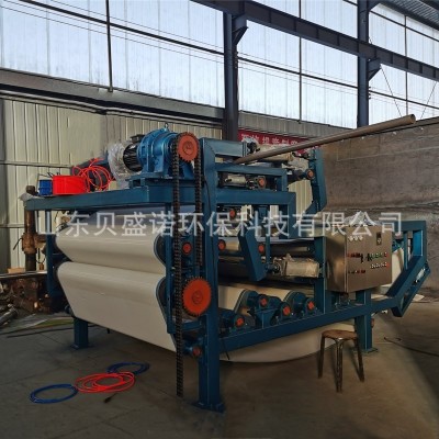 带式压滤机 电镀造纸矿山市政脱水一体化污泥处理设备 污 泥压缩机图5