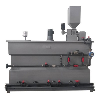 厂家直供水处理三腔加药机不锈钢全自动加药装置一体化干粉式投加图5