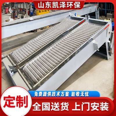 回转机械格栅除污机 反捞循环耙齿格栅机 固液分离机械格栅清污机图3
