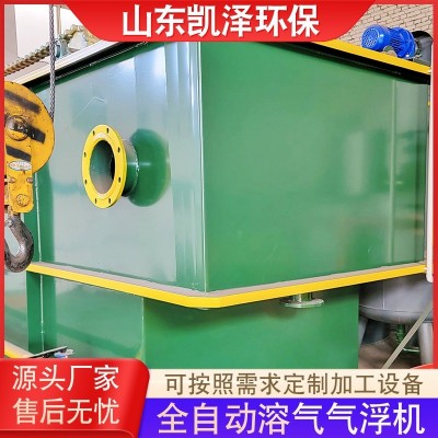 商用制药化工污水处理设备 印染废水养殖污水溶气气浮机机器图5