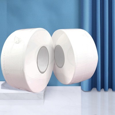700g大卷纸整箱批发实惠装酒店写字楼商用厕所卫生卷纸家用卷纸图2