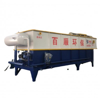 溶气气浮机污水处理设备 农村造纸化工餐饮 气浮机污水处 理设备图2