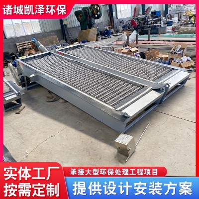不锈钢机械格栅除污机污水厂用格栅清淤机回转式污水捞渣清污机图4