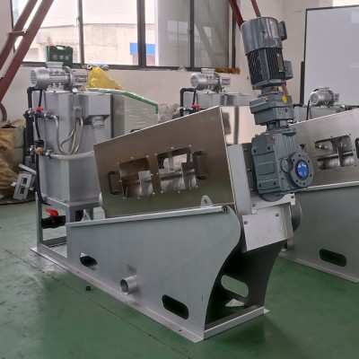 污泥叠螺脱水机 叠螺式污泥脱水机 污泥脱水设备图3