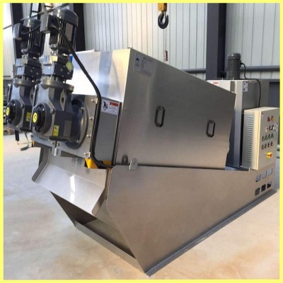 301型叠螺污泥脱水机生活污泥脱水机废水回收养殖污水处理设备图4