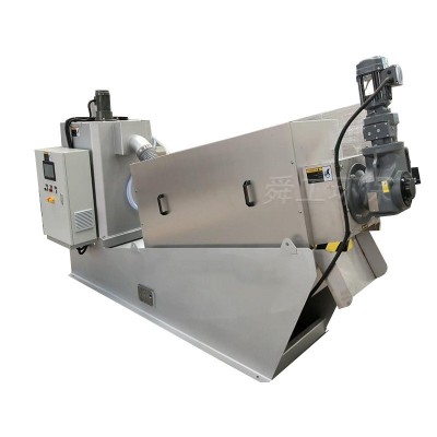 叠螺机 叠螺式污泥脱水机 叠螺污泥处理 不锈钢叠螺机图5