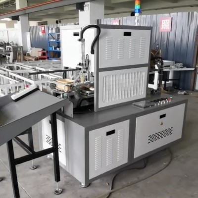 高品质一次性卷边纸汉堡餐盒成型机械设备高速稳定厂家直销图5