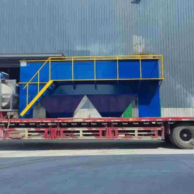 斜管沉淀一体机絮混凝煤矿生活污水处理设备不锈钢工地斜板沉淀槽图4